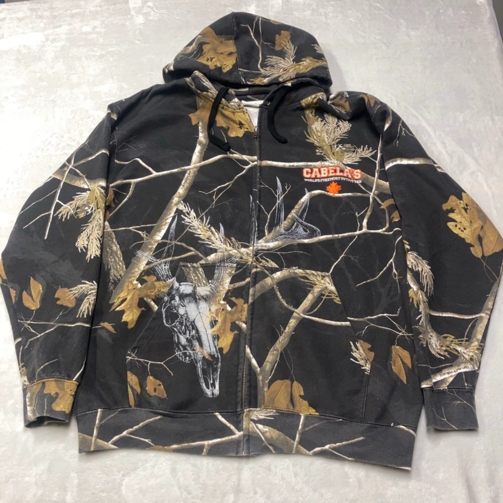 Cabela's Canada Realtree‎ Camo Full Zip Hoodie